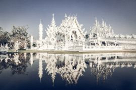 Lais Puzzle - Wat Rong Khun Der berühmte Weiße Tempel in Chiang Rai, Thailand - 2.000 Teile