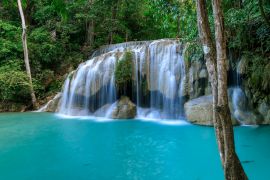 Lais Puzzle - Wasserfall Ebene 2, Erawan-Nationalpark, Kanchanaburi, Thailand - 2.000 Teile