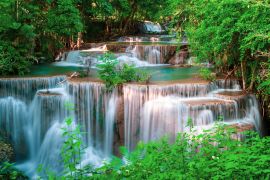 Lais Puzzle - Huai Mae Kamin Wasserfall Srinakarin in Kanchanaburi, in Thailand - 2.000 Teile