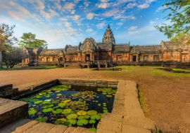 Lais Puzzle - Eine dreitausend Jahre alte Burg, Khao Phanom Rung Burgfelsen - 1.000 Teile