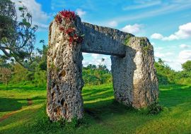 Lais Puzzle - Haʻamonga ʻa Maui ("The Burden of Maui") - ein steinerner Trilithon in Tonga, im Norden der Insel Tongatapu - 1.000 Teile