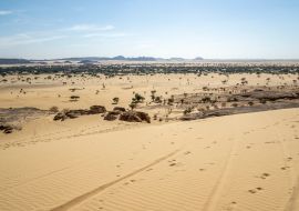Lais Puzzle - Wüstenlandschaft, Ennedi-Gebirge, Tschad, Afrika - 1.000 Teile
