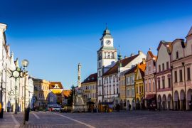 Lais Puzzle - Stadtzentrum von Trebon, Tschechische Republik - 2.000 Teile