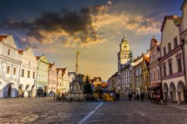 Lais Puzzle - Masaryk-Platz in der Altstadt von Trebon, Tschechische Republik - 2.000 Teile