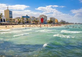 Lais Puzzle - Städtischer Strand in Sousse. Tunesien, Nordafrika - 1.000 Teile