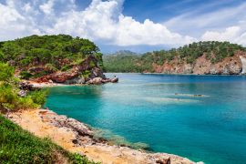 Lais Puzzle - Panoramablick auf die Küste bei Kemer, Antalya, Türkei - 2.000 Teile