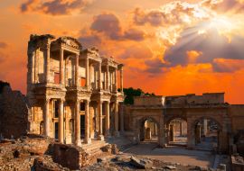 Lais Puzzle - Bibliothek des Celsus, Ephesus, Türkei - 1.000 Teile