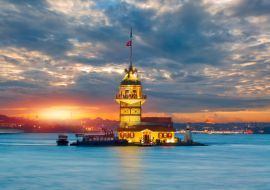 Lais Puzzle - Jungfernturm von Istanbul (kiz kulesi) - 1.000 Teile