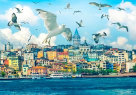 Lais Puzzle - Das Goldene Horn gegen den Galata-Turm, Istanbul, Türkei - 1.000 Teile