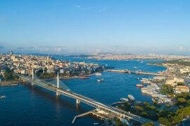 Lais Puzzle - Die goldenen Hornbrücken von Istanbul - 2.000 Teile