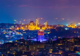 Lais Puzzle - Panoramablick auf den Sonnenuntergang in Istanbul - 1.000 Teile