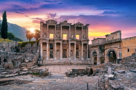 Lais Puzzle - Celsus-Bibliothek in der antiken Stadt Ephesus in Izmir, Türkei - 2.000 Teile