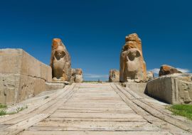 Lais Puzzle - Toreingang mit Sphinx aus der hethitischen Zeit in Alacahoyuk. Korum - Türkei - 1.000 Teile