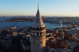Lais Puzzle - Luftaufnahme des Galata-Turms und der Kreuzung des Goldenen Horns mit der Bosporusstraße in Istanbul, Türkei - 2.000 Teile