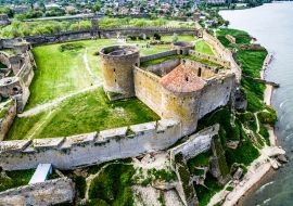 Lais Puzzle - Schöne Aussicht auf die Akkerman-Festung in Belgorod-Dniester, Ukraine - 1.000 Teile