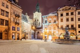 Lais Puzzle - Lemberger Straße im Winter - 2.000 Teile