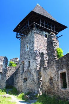 Lais Puzzle - Die Burg Nevitsky ist die Perle der Unterkarpaten. Die Ruinen einer alten Burg aus dem 13. Jahrhundert. Eine der interessantesten Burgen in der Nähe von Uzhgorod, Region Zakarpattia, Westukraine - 2.000 Teile