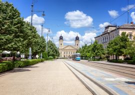 Lais Puzzle - Debrecen, Ungarn, Blick auf das Stadtzentrum, schöne Stadtlandschaft - 1.000 Teile