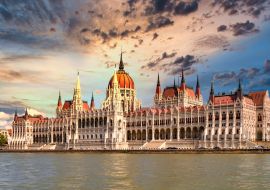 Lais Puzzle - Budapest, Donau und Parlament - 1.000 Teile