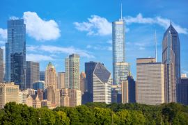 Lais Puzzle - Stadtbild von Chicago im Stadtzentrum, Vereinigte Staaten - 2.000 Teile