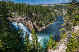 Lais Puzzle - Obere Wasserfälle des Yellowstone Canyon - 2.000 Teile