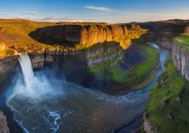 Lais Puzzle - Die Palouse Falls in Washington, USA - 1.000 Teile