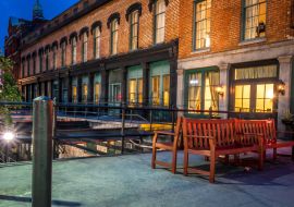 Lais Puzzle - Die River Street in Savannah, Georgia - 1.000 Teile