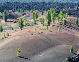 Lais Puzzle - Gemalte Dünen im Lassen Volcanic National Park, Kalifornien, USA - 40, 100, 200, 500, 1.000 & 2.000 Teile