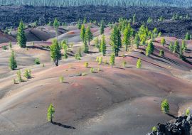 Lais Puzzle - Gemalte Dünen im Lassen Volcanic National Park, Kalifornien, USA - 1.000 Teile