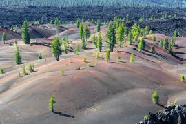 Lais Puzzle - Gemalte Dünen im Lassen Volcanic National Park, Kalifornien, USA - 2.000 Teile