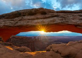 Lais Puzzle - Mesa Arch bei Sonnenaufgang, Canyonlands National Park, Utah, USA - 1.000 Teile