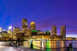 Lais Puzzle - Boston Stadtzentrum Skylines Bucht - 2.000 Teile