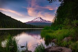 Lais Puzzle - Sonnenuntergang am Mount Hood - 2.000 Teile