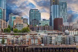 Lais Puzzle - Die neue Waterfront von Seattle vom Puget Sound aus - 2.000 Teile