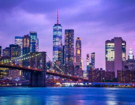 Lais Puzzle - New York, Vereinigte Staaten - Brooklyn Bridge und Manhattan - 40, 100, 200, 500, 1.000 & 2.000 Teile