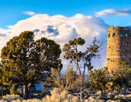 Lais Puzzle - Desert View Watchtower über dem Grand Canyon in Arizona - 40, 100, 200, 500, 1.000 & 2.000 Teile