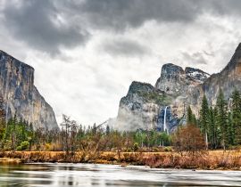Lais Puzzle - Der Merced-Fluss im Yosemite Valley, Kalifornien - 40, 100, 200, 500, 1.000 & 2.000 Teile