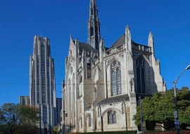 Lais Puzzle - Campus der Universität von Pittsburgh mit der Cathedral of Learning und der Heinz Memorial Chapel - 1.000 Teile