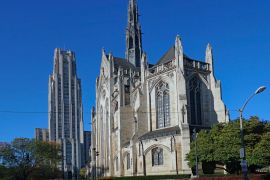 Lais Puzzle - Campus der Universität von Pittsburgh mit der Cathedral of Learning und der Heinz Memorial Chapel - 2.000 Teile