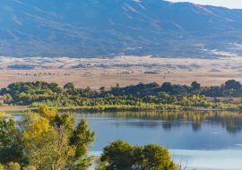 Lais Puzzle - Schöne Landschaft am Lake Henshaw - 1.000 Teile