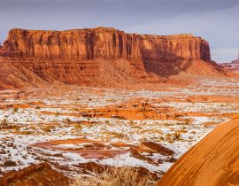 Lais Puzzle - Die Berge um das Monument Valley im Winter - 40, 100, 200, 500, 1.000 & 2.000 Teile
