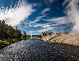 Lais Puzzle - Feuerloch-Fluss im Yellowstone - 40, 100, 200, 500, 1.000 & 2.000 Teile