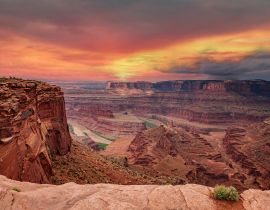 Lais Puzzle - Dead Horse Point Sonnenuntergang am Colorado River Sonnenuntergang - 40, 100, 200, 500, 1.000 & 2.000 Teile
