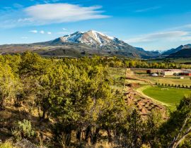 Lais Puzzle - Schöne Aussicht auf den Berg Sopris Aspen Glen Colorado - 40, 100, 200, 500, 1.000 & 2.000 Teile