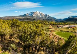 Lais Puzzle - Schöne Aussicht auf den Berg Sopris Aspen Glen Colorado - 1.000 Teile