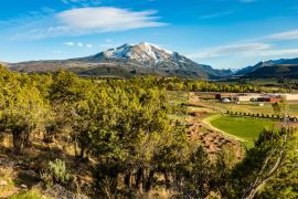Lais Puzzle - Schöne Aussicht auf den Berg Sopris Aspen Glen Colorado - 2.000 Teile