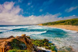 Lais Puzzle - Dramatische Bucht des Pescadero State Beach in Kalifornien - 2.000 Teile