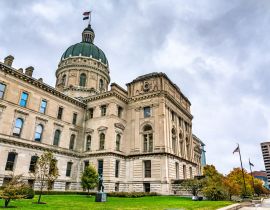 Lais Puzzle - Das Indiana Statehouse in Indianapolis - 40, 100, 200, 500, 1.000 & 2.000 Teile