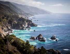 Lais Puzzle - Blick auf die Küste von Big Sur in Kalifornien, USA - 40, 100, 200, 500, 1.000 & 2.000 Teile