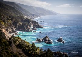 Lais Puzzle - Blick auf die Küste von Big Sur in Kalifornien, USA - 1.000 Teile